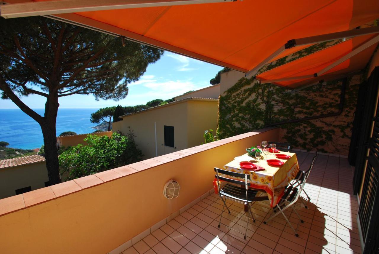 Grotta Azzurra Apartment - Cavoli - Terrazza Vista Mare, Clima E Parcheggio San Piero in Campo  Eksteriør bilde